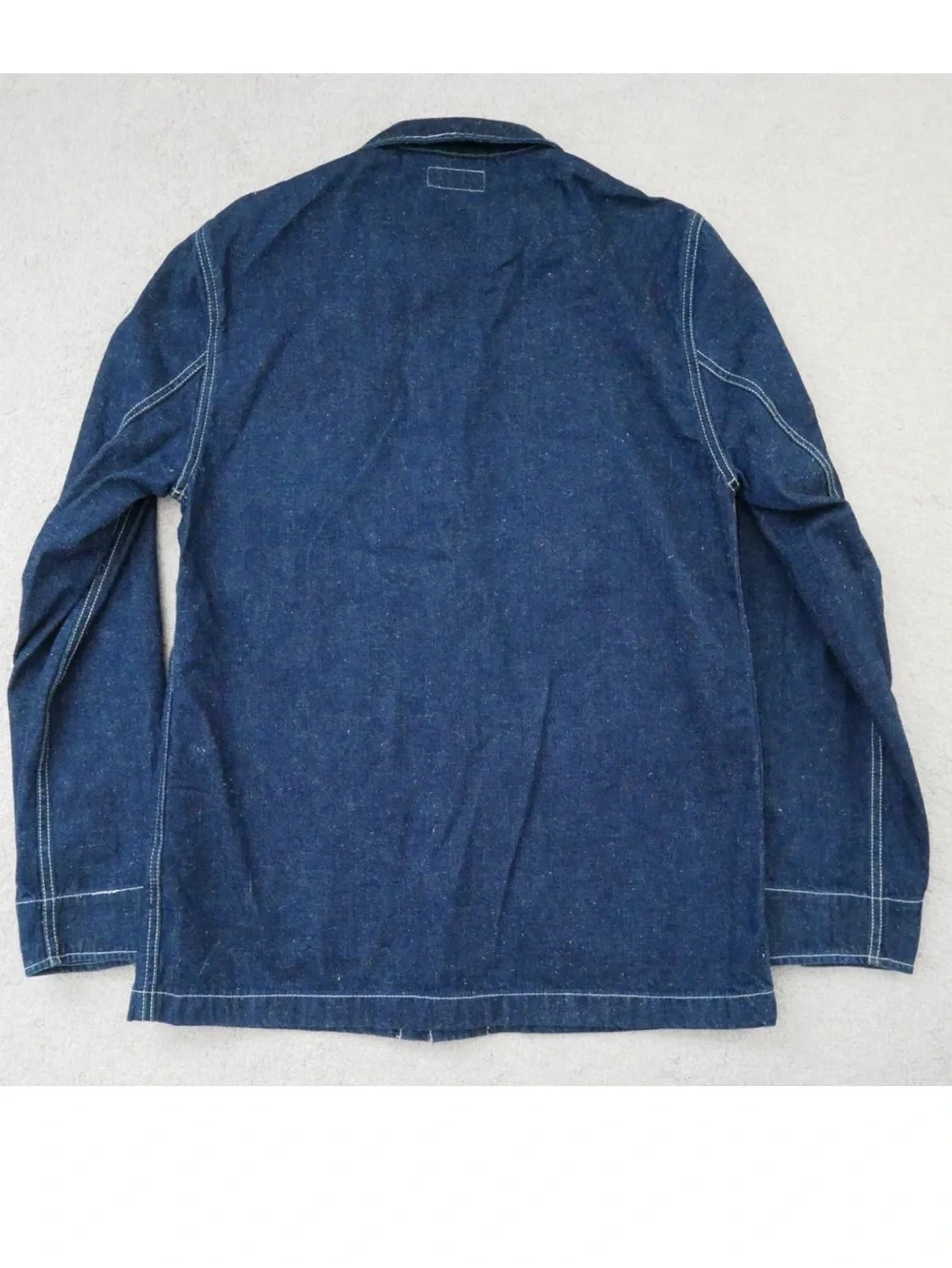J.Crew Wallace & Barnes Japanese Neppy Denim Chore Coat